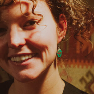 Kolczyki emaliowane - owalne