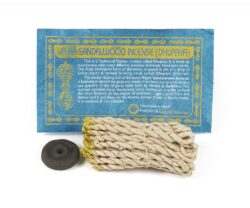 Nepalskie kadzidła sznurkowe z podstawką Vajra Sandalwood