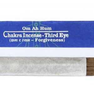 Kadzidła om hum chakra third eye, do pracy z czakrą trzeciego oka, róża, kana sapiens