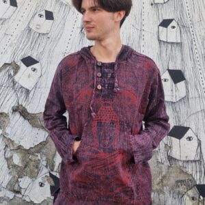 Koszula psychodeliczna z Buddą