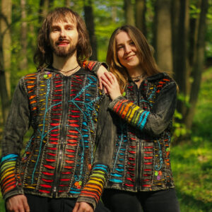 Tęczowa bluza psychodeliczna 🌈