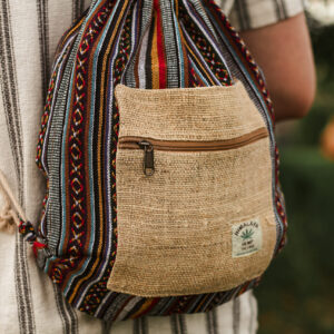 Plecak-worek w stylu etno od Kana Sapiens