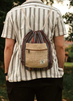 Plecak - etno worek sportowy