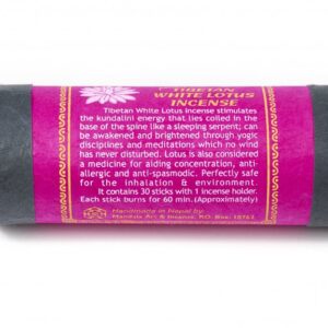 Kadzidła nepalskie zgodne z medycyną tybetańską Ancient Tibetan, biały lotos, Kana Sapiens