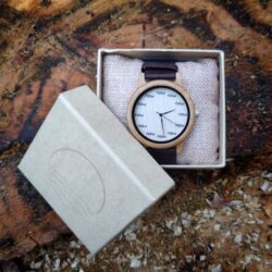 Handmade zegarek drewniany "Now"