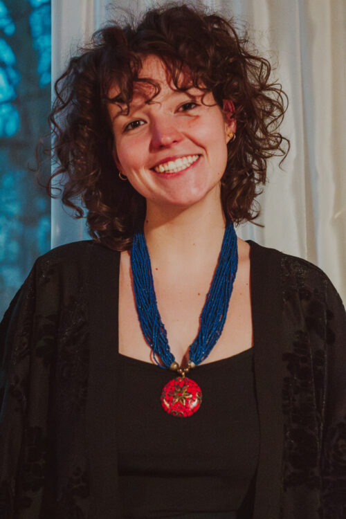 Kolorowy naszyjnik nepalski z koralików