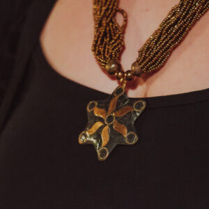 Naszyjnik nepalski z koralików