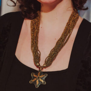 Naszyjnik nepalski z koralików