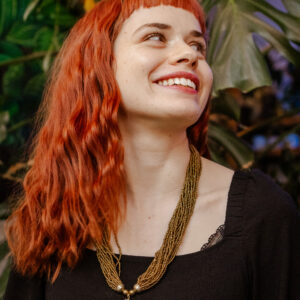 Naszyjnik nepalski z koralików