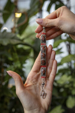 Elegancka bransoletka ze srebra tybetańskiego