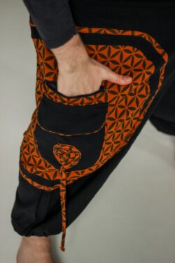 Szarawary alladynki - pomarańczowy kwiat życia