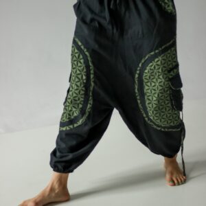 Szarawary alladynki - zielony kwiat życia