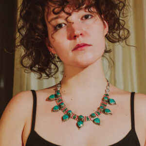 Kolia ze srebra tybetańskiego