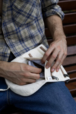 Etui z konopi - saszetka na tytoń