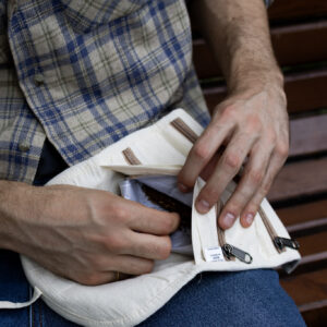 Etui z konopi - saszetka na tytoń