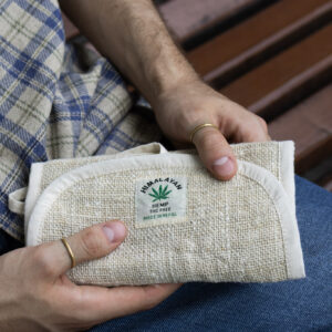 Etui z konopi - saszetka na tytoń