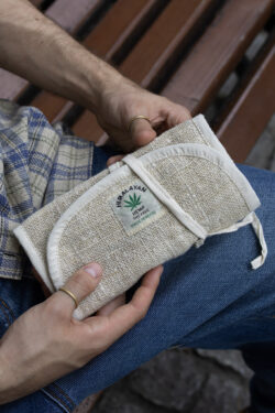 Etui z konopi - saszetka na tytoń