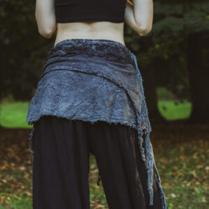 Psychodeliczna spódniczka - czarna