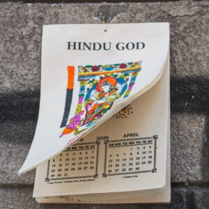 Kalendarz ścienny 2026 - Hindu God