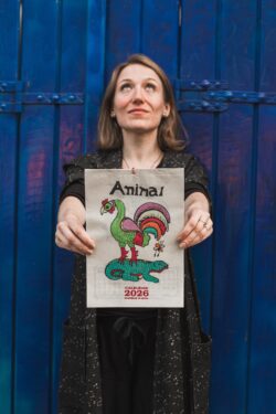 Kalendarz ścienny 2026 - Animal