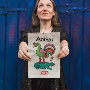 Kalendarz ścienny 2026 - Animal