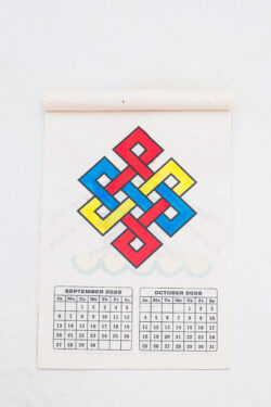 Kalendarz ścienny 2026 - Symbole Buddyzmu