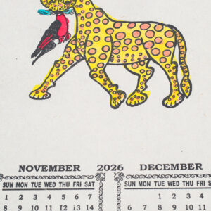 Kalendarz ścienny 2026 - Animal