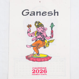 Kalendarz ścienny 2026 - Ganesh