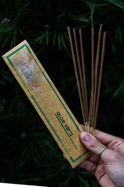 Naturalne kadzidełka Flora - Aloe Vera