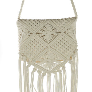 Boho torebka z makramy