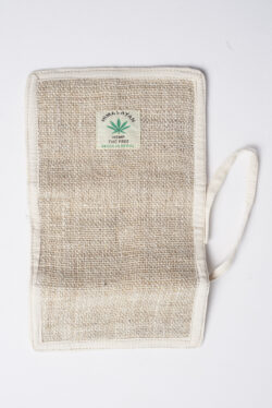 Etui z konopi - saszetka na tytoń NATURALNA