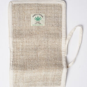 Etui z konopi - saszetka na tytoń NATURALNA