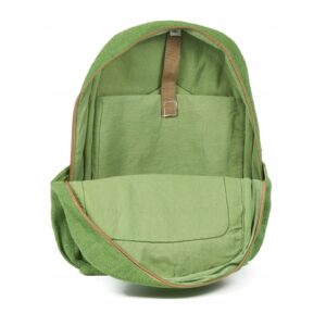 Zielony plecak z konopi Himalayan Hemp