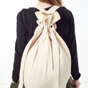 Plecak bawełniany - rustykalny beż