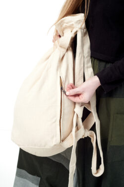 Plecak bawełniany - rustykalny beż