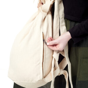 Plecak bawełniany - rustykalny beż