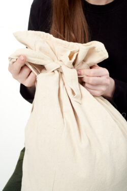 Plecak bawełniany - rustykalny beż