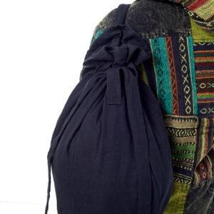 Plecak bawełniany - rustykalna czerń