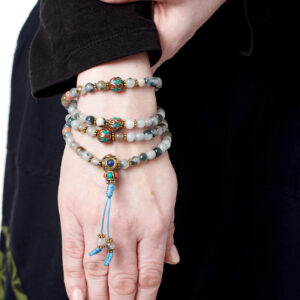 Mala buddyjska - agat mszysty