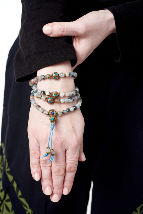 Mala buddyjska - agat mszysty